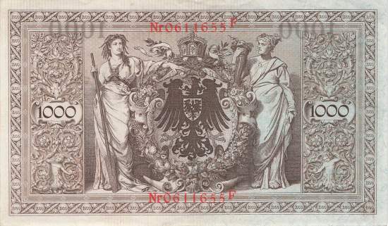 1000 Mark 1910 ro.45c J/F